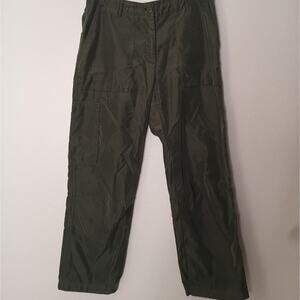 Patagonia Women's Dark Green Cargo Pants Outdoor Cabincore Hiking